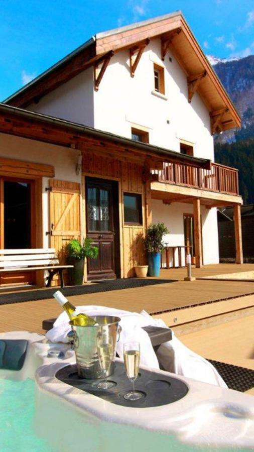 Mont Blanc Spa Chalet Bnb Chamonix Ngoại thất bức ảnh